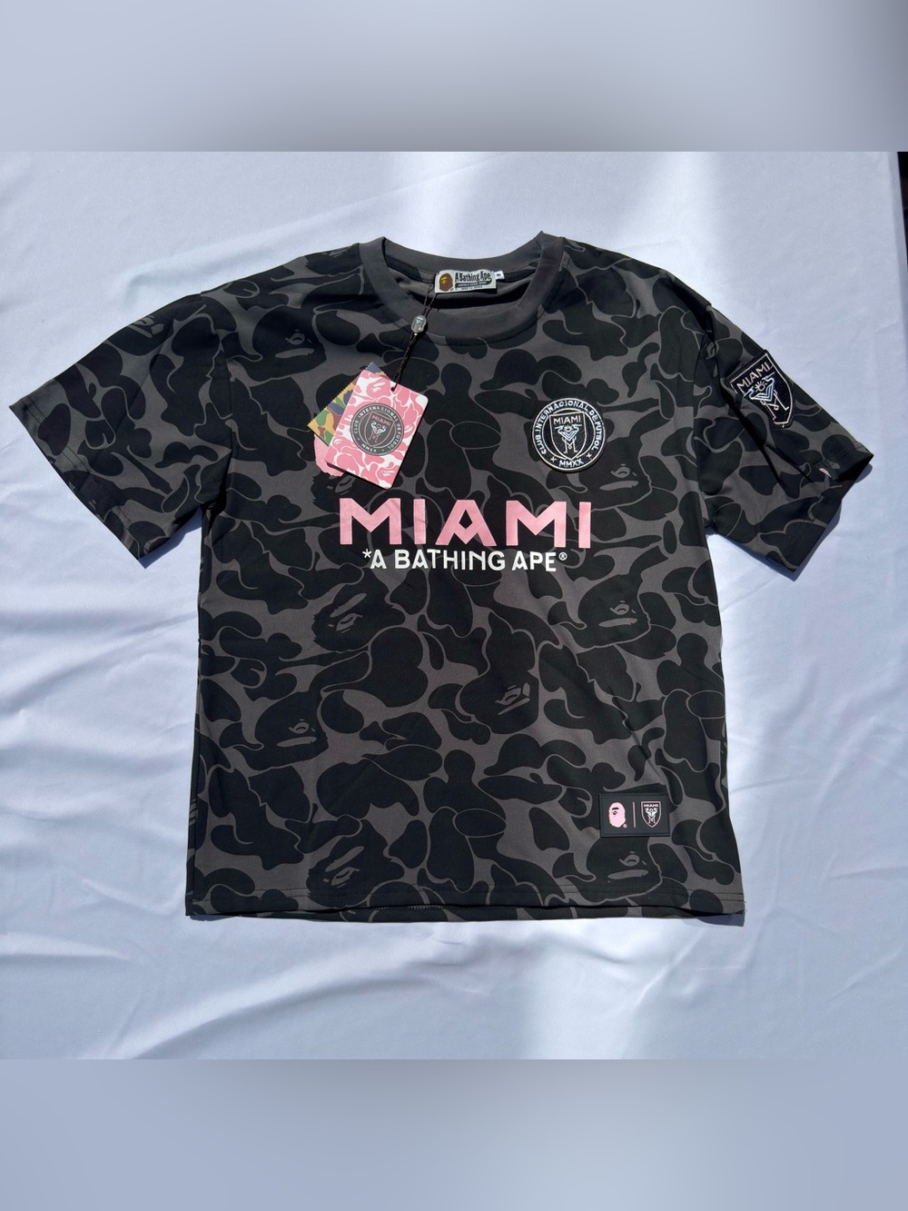 Bape “A Bathing Ape” Miami International Camo Tee